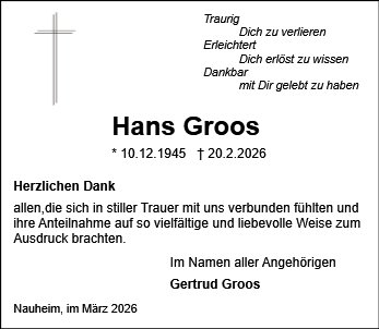 Hans Groos