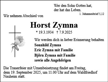 Horst Zymna