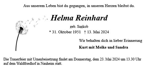 Helma Reinhard