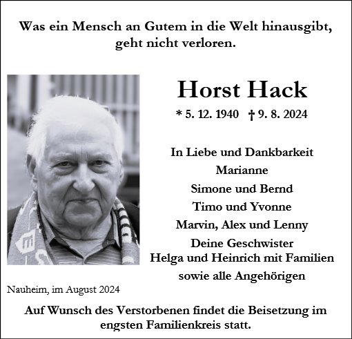 Horst Hack