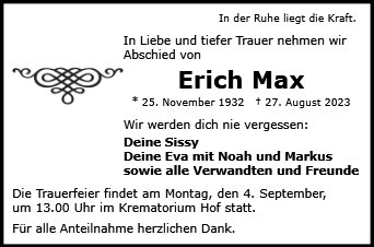 Erich Max