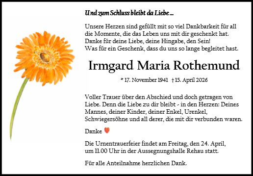 Irmgard Rothemund