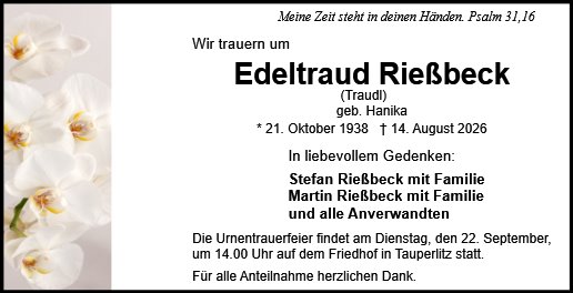 Edeltraud Rießbeck