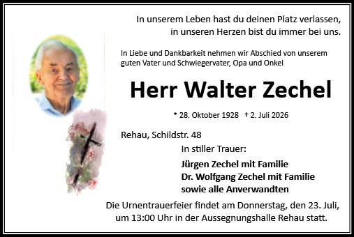 Walter Zechel