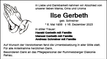 Ilse Gerbeth