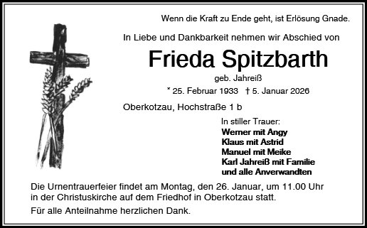 Frieda Spitzbarth