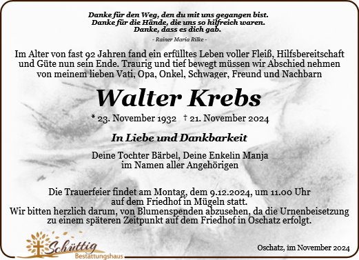 Walter Krebs