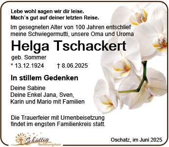 Helga Tschackert