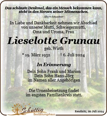 Lieselotte Grunau