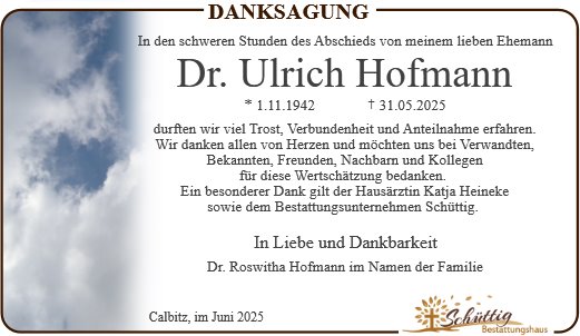 Ulrich Hofmann