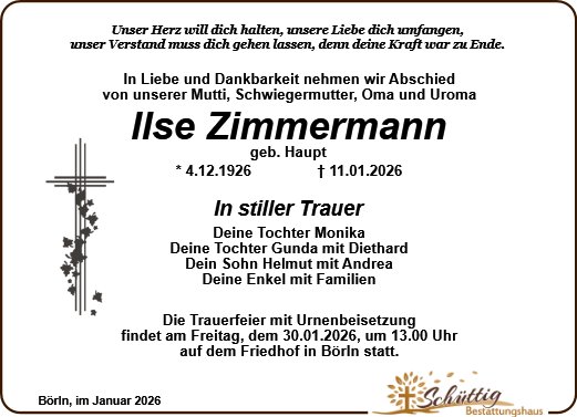 Ilse Zimmermann