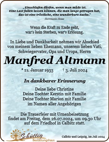 Manfred Altmann