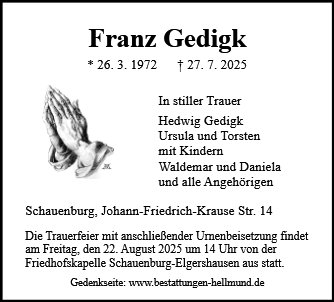 Franz Gedigk