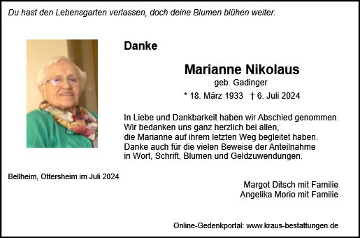 Marianne Nikolaus