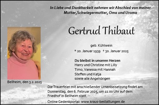 Gertrud Thibaut