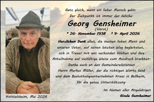 Gensheimer
