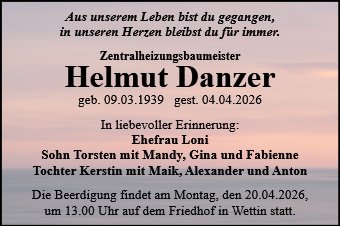 Helmut Danzer