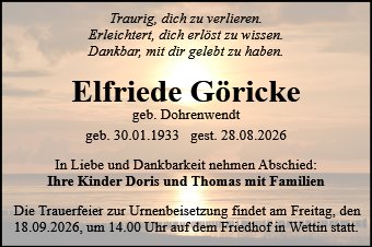 Elfriede Göricke