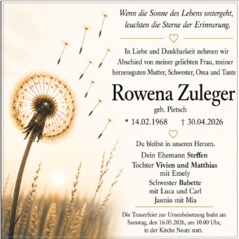 Rowena Zuleger