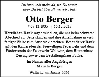 Otto Berger