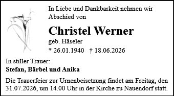 Christel Werner