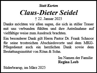 Claus-Dieter Seidel