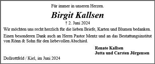 Birgit Kallsen