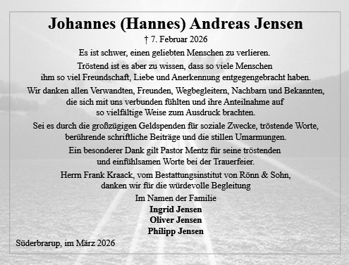 Johannes Andreas Jensen