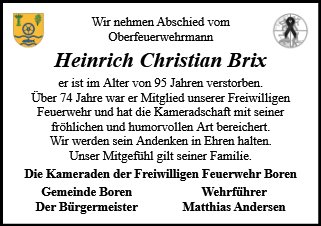 Heinrich Christian Brix