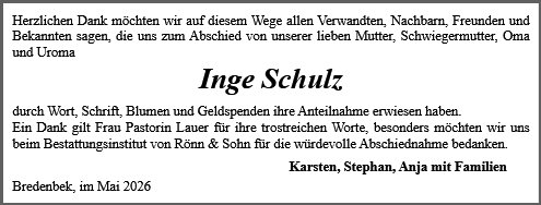 Inge Schulz