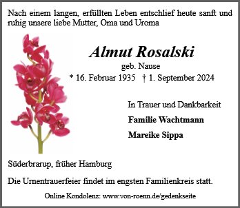 Almut Rosalski