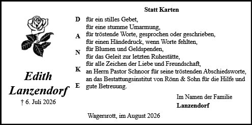 Edith Lanzendorf