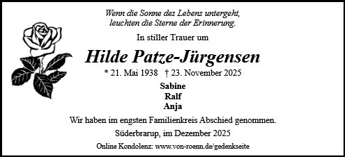 Hilde Patze-Jürgensen