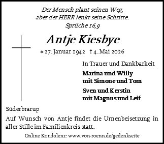Antje Kiesbye