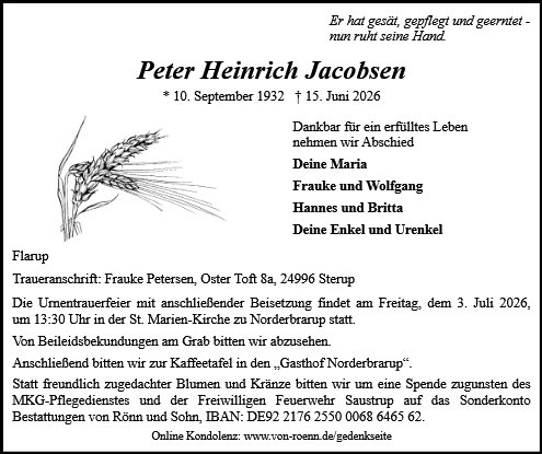 Peter Heinrich Jacobsen
