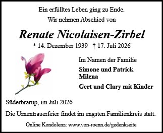 Renate Nicolaisen-Zirbel