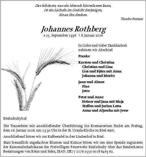 Johannes Rothberg