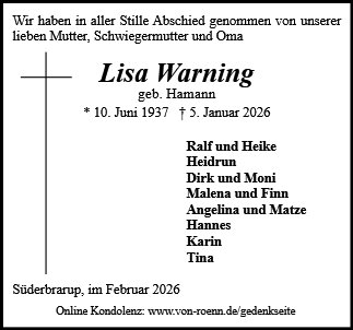 Lisa Warning