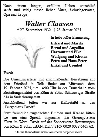 Walter Clausen