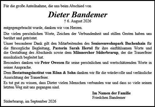 Dieter Bandemer