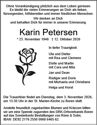 Karin Petersen