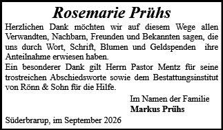 Rosemarie Prühs