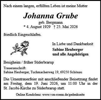 Johanna Grube