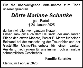 Dörte Mariane Schattke