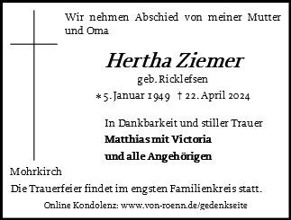 Hertha Ziemer