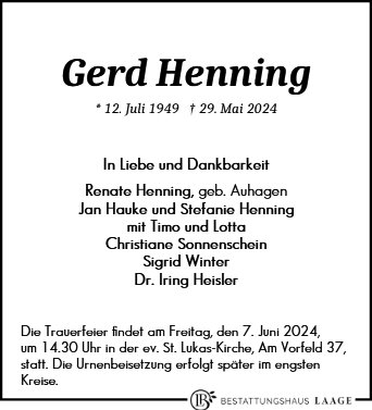 Gerd Henning