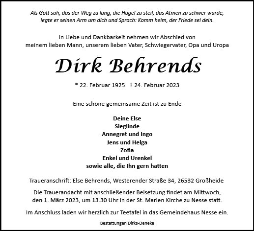 Dirk Behrends