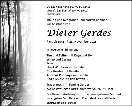Dieter Gerdes