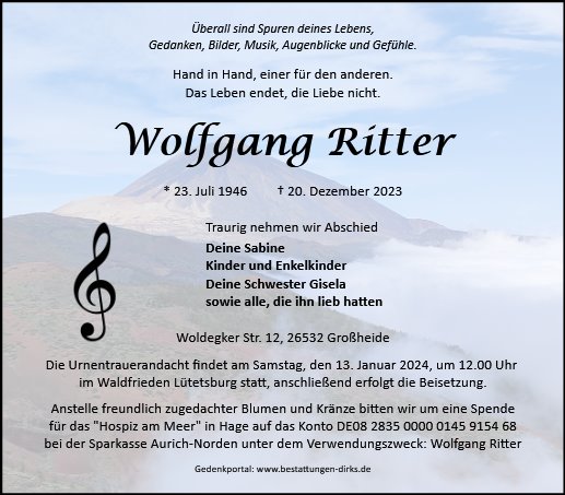 Wolfgang Ritter