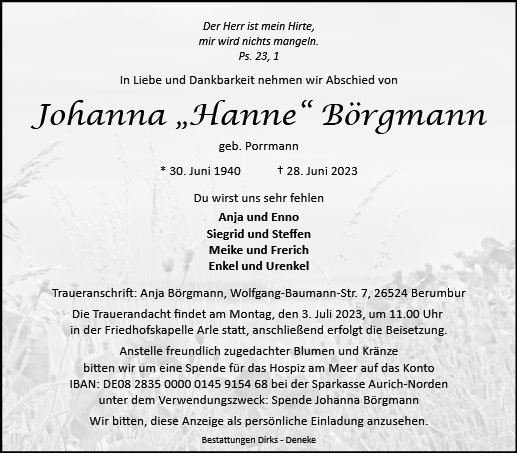 Johanna Börgmann